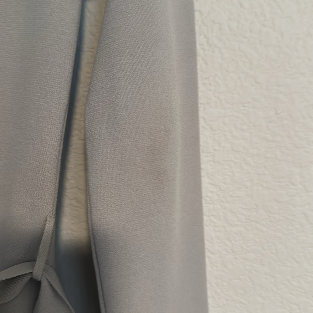 Safiyaa beautiful gray tunic belted off shoulder top 8 - Picture 14 of 15